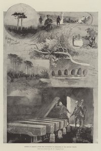 Escenas en Ashanti después de la Ocupación de Coomassie por las Tropas Británicas de Henry Charles Seppings Wright